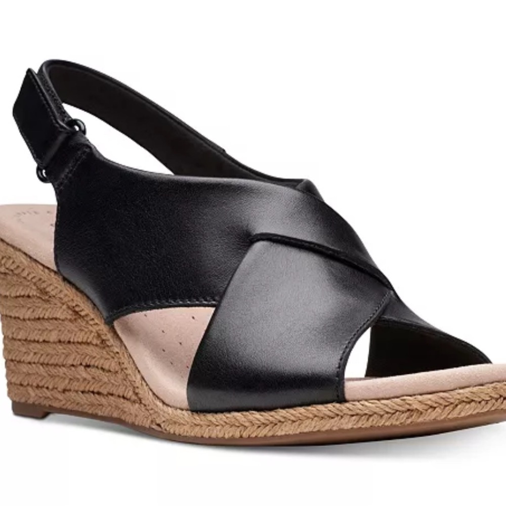 Clarks Wedge Sandals